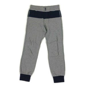 Burkman Bros Mens Joggers Sweat Pants Striped Gray